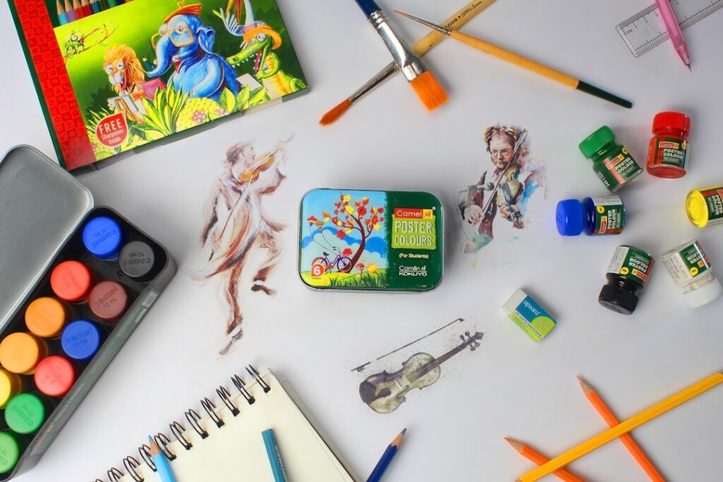 çocuklar için sanat ve el becerileri oyunları